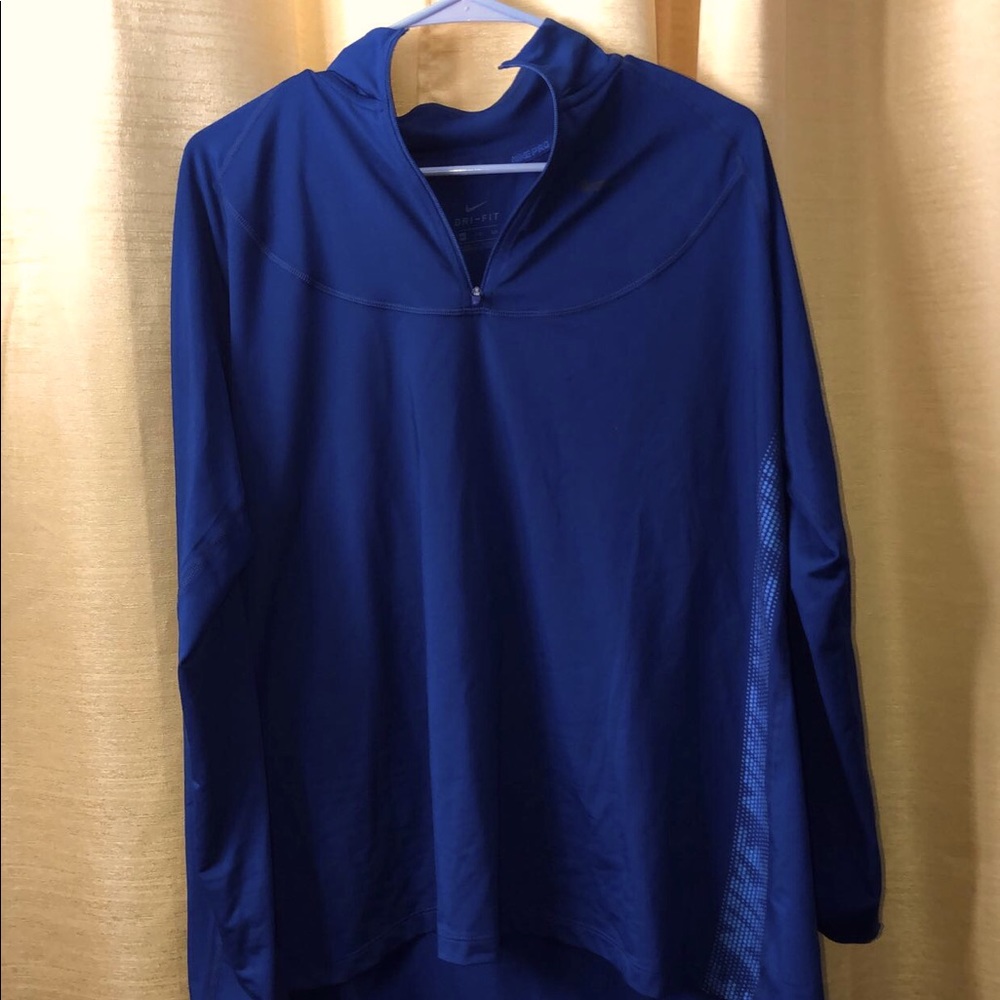 three quarter zip, long sleeve, workout shirt